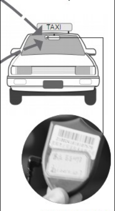 出租車RFID電子標簽